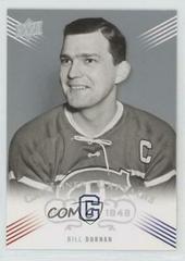 Bill Durnan Hockey Cards 2008 Upper Deck Montreal Canadiens Centennial Prices