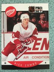 Rick Zombo #80 Hockey Cards 1990 Pro Set Prices