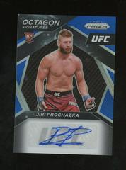 Jiri Prochazka [Blue] Ufc Cards 2021 Panini Prizm UFC Octagon Signatures Prices