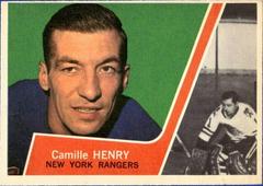 Camille Henry Hockey Cards 1963 Topps Prices