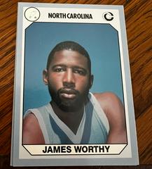 James Worthy Collegiate Collection #78 Basketball Cards 1990 Collegiate Collection North Carolina Prices