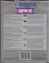 Box Rear | Spike PAL Vectrex
