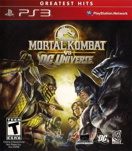 Mortal Kombat vs. DC Universe [Greatest Hits] Cover Art