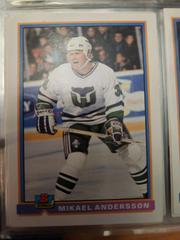 Mikael Andersson Hockey Cards 1991 Bowman Prices