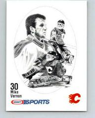 Mike Vernon Hockey Cards 1986 Kraft Drawings Prices