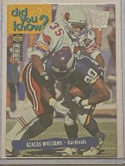 Aeneas Williams [Player's Club Platinum] #46 Football Cards 1995 Collector's Choice Prices