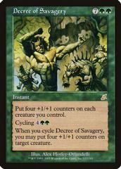 Decree of Savagery [Foil] Magic Scourge Prices