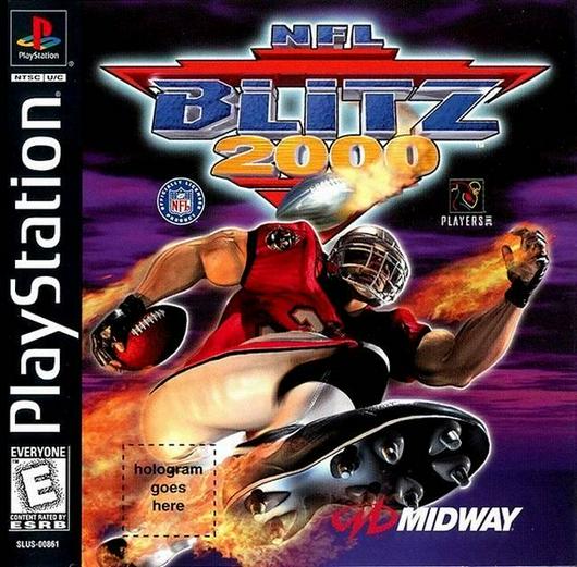 NFL Blitz 2000 Cover Art