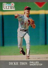 Dickie Thon #272 Baseball Cards 1991 Ultra Prices