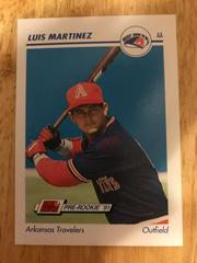 Luis Martinez #38 Baseball Cards 1991 Impel Line Drive Pre Rookie AA Prices