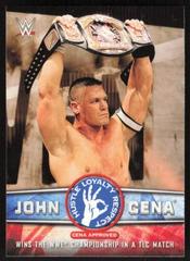 Wins the WWE Championship in a TLC Match Wrestling Cards 2017 Topps WWE John Cena Tribute Prices