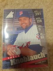 Chuck Knoblauch #29 Baseball Cards 1998 Pinnacle Inside Prices