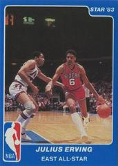 Julius Erving #4 Basketball Cards 1983 All Star Game Prices