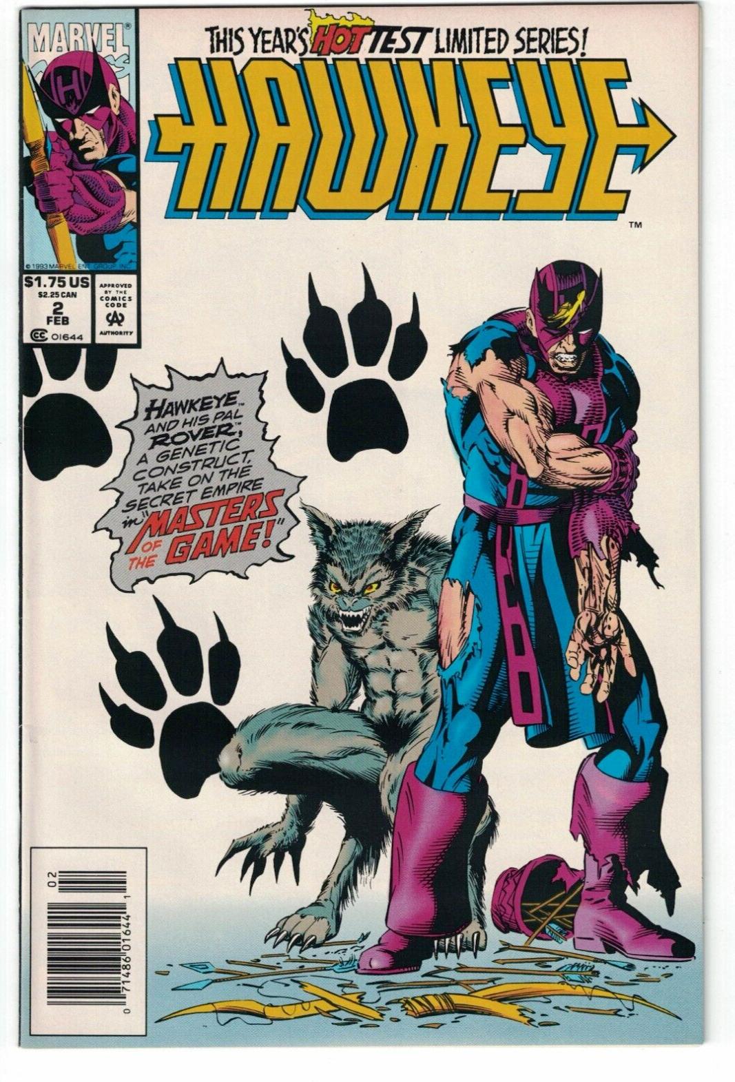 Hawkeye [Newsstand] #2 (1994) Comic Books Hawkeye