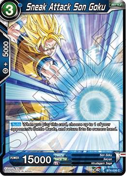 Sneak Attack Son Goku BT4-026 Dragon Ball Super Colossal Warfare