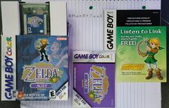 Box, Manual, Tray, And Cartridge - Complete | Zelda Oracle of Ages GameBoy Color