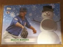 Brailyn Marquez #WRC-BM Baseball Cards 2021 Topps Holiday Mega Box Relics Prices