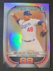 Brusdar Graterol Baseball Cards 2021 Bowman Scout’s Top 100 Prices