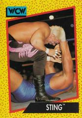Sting #6 Wrestling Cards 1991 Impel WCW Prices
