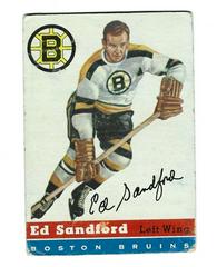 Ed Sandford Hockey Cards 1954 Topps Prices