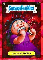 Gnawing NORA [Red] #215a Garbage Pail Kids 2023 Sapphire Prices