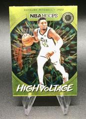 Donovan Mitchell #8 Basketball Cards 2019 Panini Hoops Premium Stock High Voltage Prices