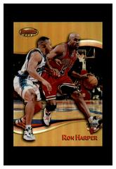 Ron Harper [Refractor] Basketball Cards 1998 Bowman's Best Prices