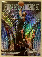 Paul George [Mojo Prizm] #22 Basketball Cards 2021 Panini Prizm Fireworks Prices