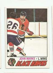 John Marks Hockey Cards 1977 O-Pee-Chee Prices