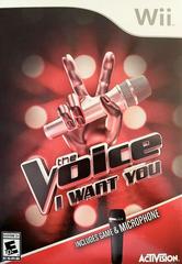 Front Of Box | The Voice with Microphone Wii