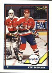 Ken Sabourin Hockey Cards 1991 O-Pee-Chee Prices