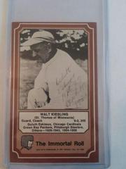 Walt Kiesling Football Cards 1975 Fleer Hall of Fame Prices