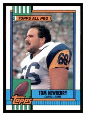 Tom Newberry [Disclaimer Back] Football Cards 1990 Topps Prices