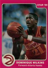 Dominique Wilkins Basketball Cards 1986 Star Prices