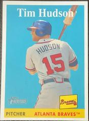 Tim Hudson #64 Baseball Cards 2007 Topps Heritage Prices