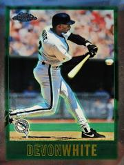 Devon White #122 Baseball Cards 1997 Topps Chrome Prices