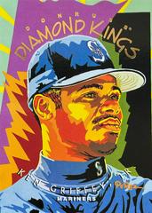 Ken Griffey Jr. Diamond Kings #DK-27 Baseball Cards 1995 Panini Donruss Diamond Kings Prices