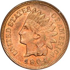 1904 Coins Indian Head Penny Prices
