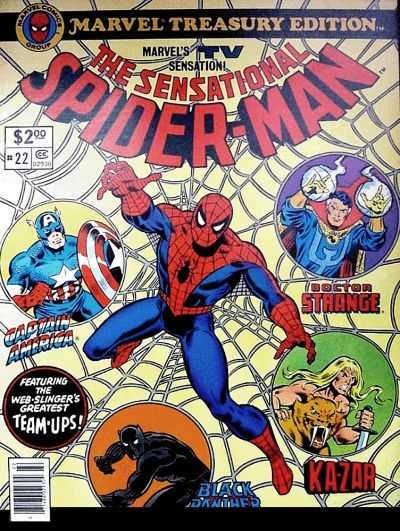 Marvel Treasury Edition #22 (1979) Comic Books Marvel Treasury Edition