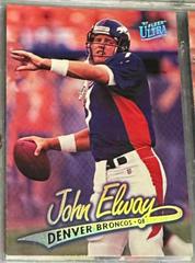 John Elway [Reebok Green] Football Cards 1997 Ultra Prices