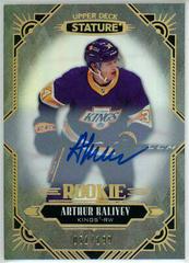 Arthur Kaliyev [Autograph] Hockey Cards 2020 Upper Deck Stature Prices