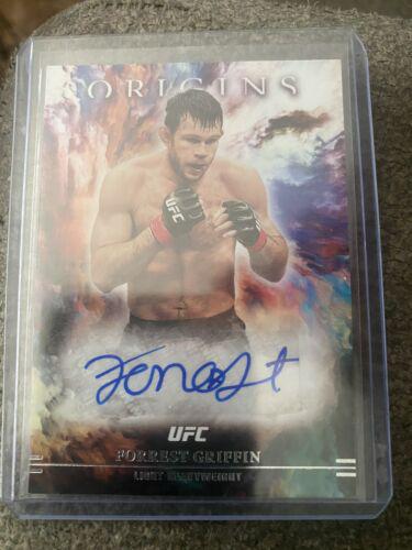 Forrest Griffin #OA-FGF Prices | 2021 Panini Chronicles UFC Origins ...