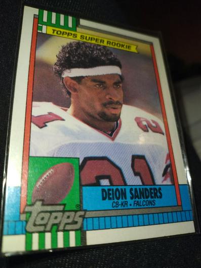 Deion Sanders | Ungraded | 1990 Topps Tiffany