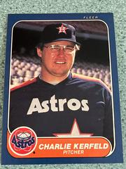 Charlie Kerfeld Baseball Cards 1986 Fleer Prices