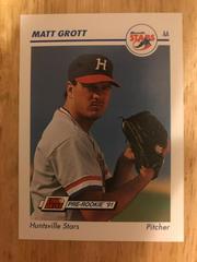 Matt Grott #285 Baseball Cards 1991 Impel Line Drive Pre Rookie AA Prices