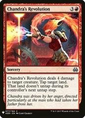 Chandra's Revolution Magic Mystery Booster Prices