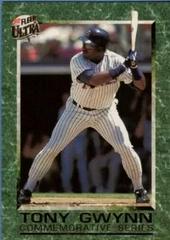 Tony Gwynn #1 Baseball Cards 1992 Ultra Commemorative Series Prices