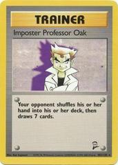 Imposter Professor Oak #102 Prices | Pokemon Base Set 2 | Pokemon