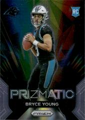 Bryce Young #4 Football Cards 2023 Panini Prizm Prizmatic Prices