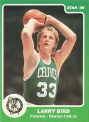 Larry Bird #95 Basketball Cards 1986 Star Prices